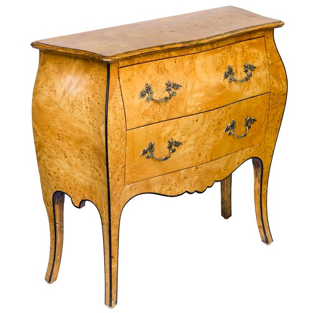 Vintage Italian Venetian Bombe Style Commode/Chest For Sale - Image 4 of 9