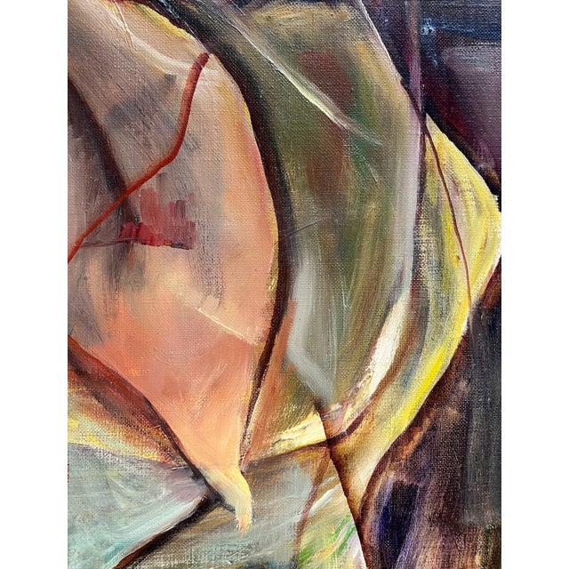 Vivaldo Martini, Abstract Composition No. 6, Oil on Canvas For Sale - Image 5 of 12