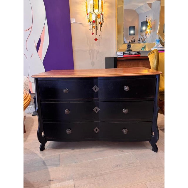 Antique Ebonised Mazarine Commode, 1700s For Sale - Image 6 of 8