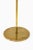 1950s Floor Lamp in Brass with Original Yellow Lamp Shade, 1950s For Sale - Image 5 of 13