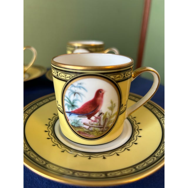 Coffee Cups by Ancienne Manifacture Royale, Set of 4 For Sale - Image 4 of 9