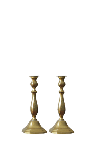 French Candleholders, 1960s, Set of 2