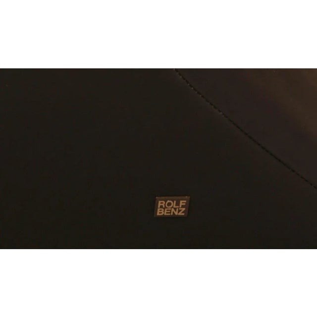 Rolf Benz Armchair With Hidden Footrest For Sale - Image 9 of 9