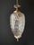 Metal Antique Glass Chandelier, 1960s For Sale - Image 7 of 10