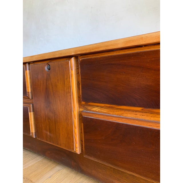 1960s Mid Century Modern Lane Altavista Walnut and Cedar Blanket Hope