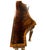Wood Maitland-Smith Egyptian Revival Style Flame Mahogany & Ormolu Console Table For Sale - Image 7 of 10