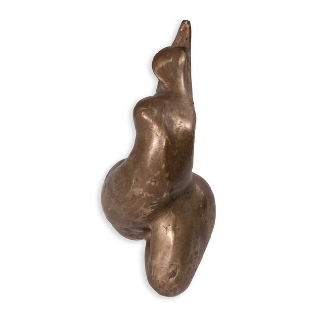 A modern bronze sculpture by American artist Richard Kozlow. Created and exhibited in 1996. Direct from the artist's...