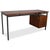 Wooden Apples, Wooden Desk, Brown Teak, Bauhaus Style, Drawers For Sale - Image 17 of 17