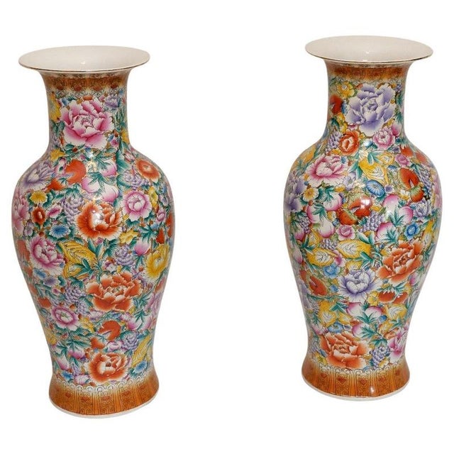 20th Century Chinese Vases, 1901, Set of 2 For Sale - Image 9 of 9
