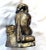 Vintage 1970s Colored Cast Metal Cherub Candle or Pen Holder For Sale - Image 4 of 8