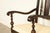 Berkey & Gay Antique English Jacobean Carved Walnut Armchair, Circa 1920s For Sale - Image 9 of 11