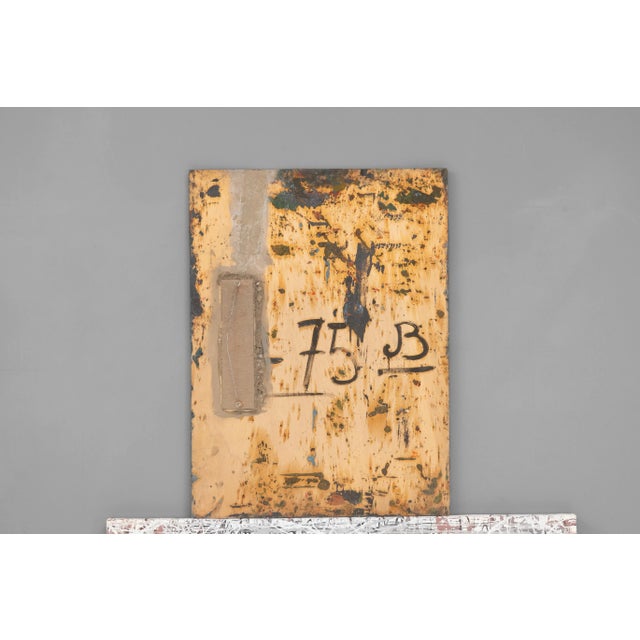 1970s After Buffet, Compositions, Oil Paintings, 1970, Set of 11 For Sale - Image 5 of 18