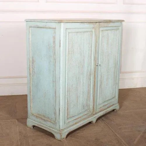 Swedish Painted Pine Buffet For Sale - Image 4 of 11