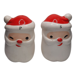 Napco Winking Santa Claus Salt and Pepper Shakers