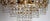 Brass and Lead Crystal 4-Light Chandelier from Weinfurtner, 1970s For Sale - Image 9 of 14