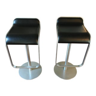 Lem Piston Bar Stools by LaPalma Italy - A Pair For Sale