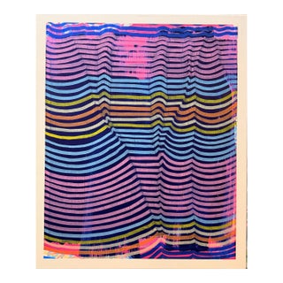 Painting Original Modern Op Art For Sale