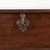 An English, solid mahogany blanket chest from the early 19th century (or late 18th), this timeless storage trunk has a...