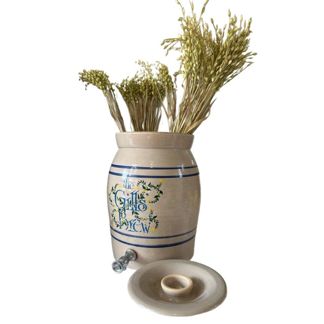 Ceramic Pottery Marshall 3 Gallon Jug For Sale - Image 7 of 8