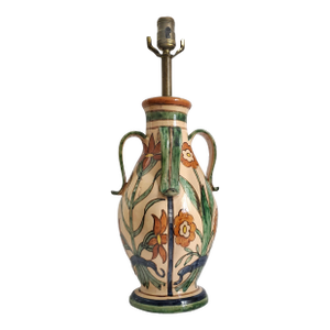 Lamp 1930s San Zeno Pottery Italy
