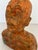 Unique, textured ceramic bust reminiscent of works by Pablo Alonso Herraiz, Jethro Crabb or American sculptor, Jo...