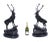 Large Bronze Stag Statuettes after Moigniez, 20th Century, Set of 2 For Sale - Image 16 of 18