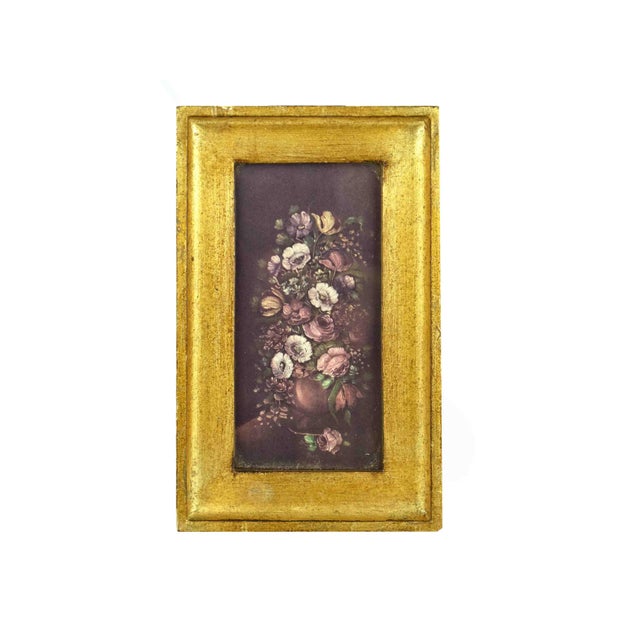 Bring a touch of classic European elegance to your space with this charming pair of vintage miniature floral prints. These...