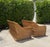 Contemporary Vintage 72” Handwoven Rattan Sofas With Large Braid Trim, Pair For Sale - Image 3 of 17