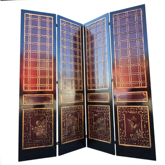 1990s French Wood Room Divider For Sale - Image 10 of 12