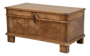Continental Walnut Coffer, 18th Century