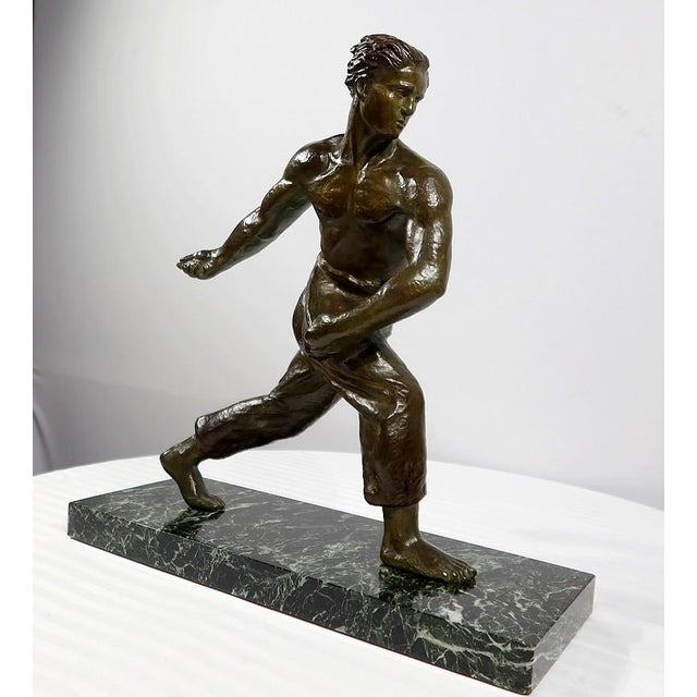 A. Kelety, Art Deco Sower, 1930, Bronze For Sale - Image 13 of 18