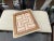 Brown Arts & Crafts Queen Anne Style Oak and Lee Jofa Linen Dining Chairs, Set of 3 For Sale - Image 8 of 13