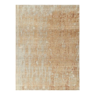 Rug & Kilim’s Oversized Abstrait Rug in Beige, 14x20 For Sale