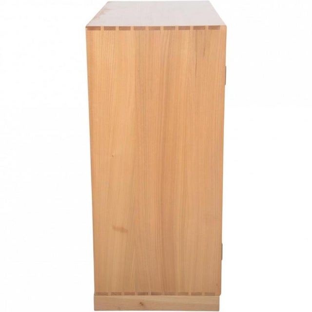 Vintage Cabinet in Elm by Mogens Koch, 1970s For Sale - Image 9 of 16