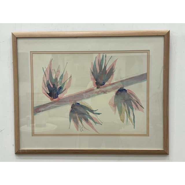 Vintage Watercolor by Joan Swanson For Sale - Image 4 of 10