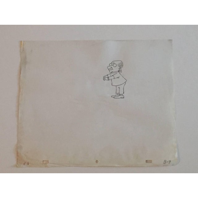 An original animation drawing from the CBS-TV broadcast of Sendak's "REALLY ROSIE" - (this was the first time "Rosie"...