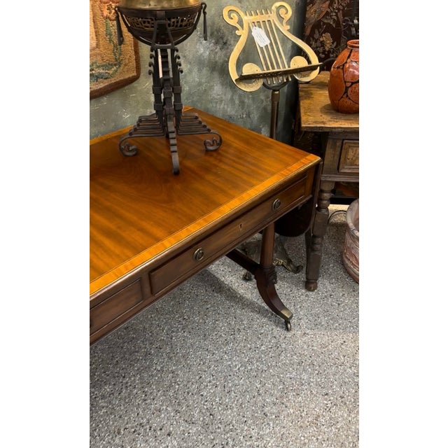 Wood 19th Century Console Table For Sale - Image 7 of 11