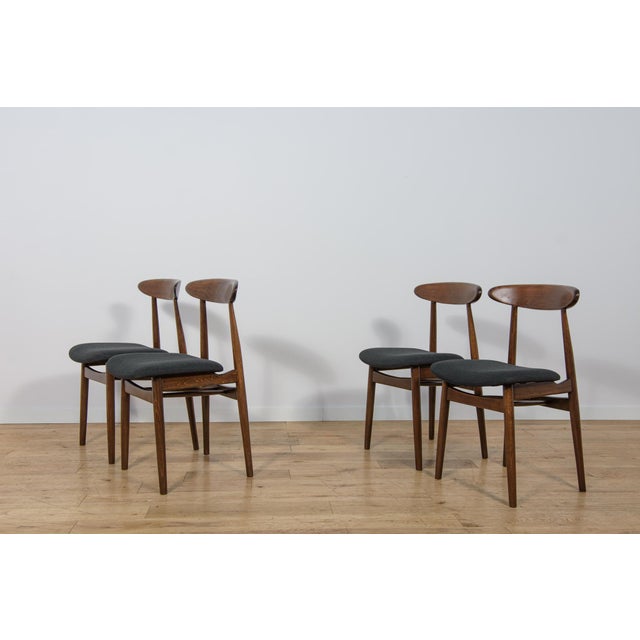 1960s Mid-Century Modern Dining Chairs from Zamojska Furniture Factory, 1960s, Set of 4 For Sale - Image 5 of 18