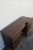 Brown Early 1900s Heavy Hard Carved Writing Office Desk Vanity With Arm Chair Set For Sale - Image 8 of 12