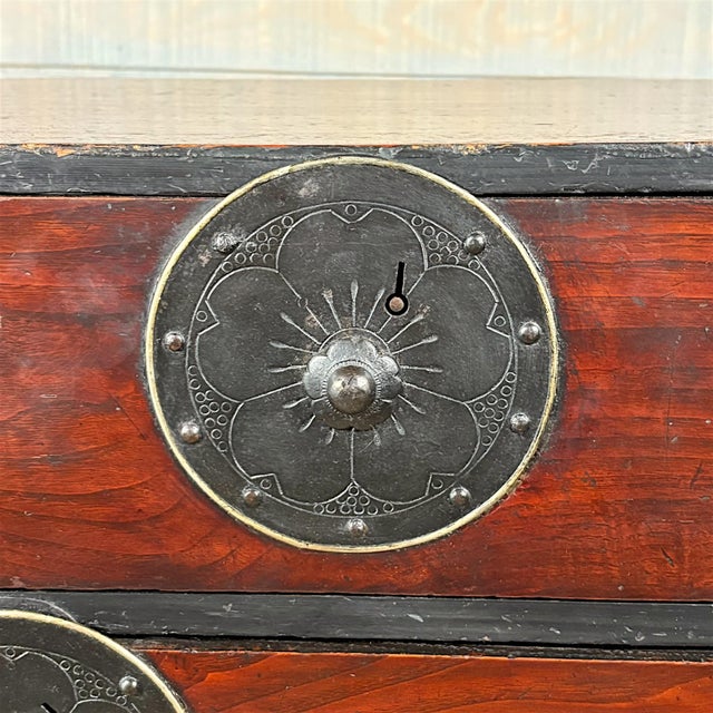 Late 19th Century Japanese Tansu Chest For Sale - Image 9 of 17