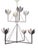 Modern Visual Comfort Alberto Medium Two Tier Chandelier Plaster White For Sale - Image 3 of 9