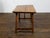 Italian 19th Century Walnut Console Table with Column Legs and Iron Stretchers For Sale In Atlanta - Image 6 of 12