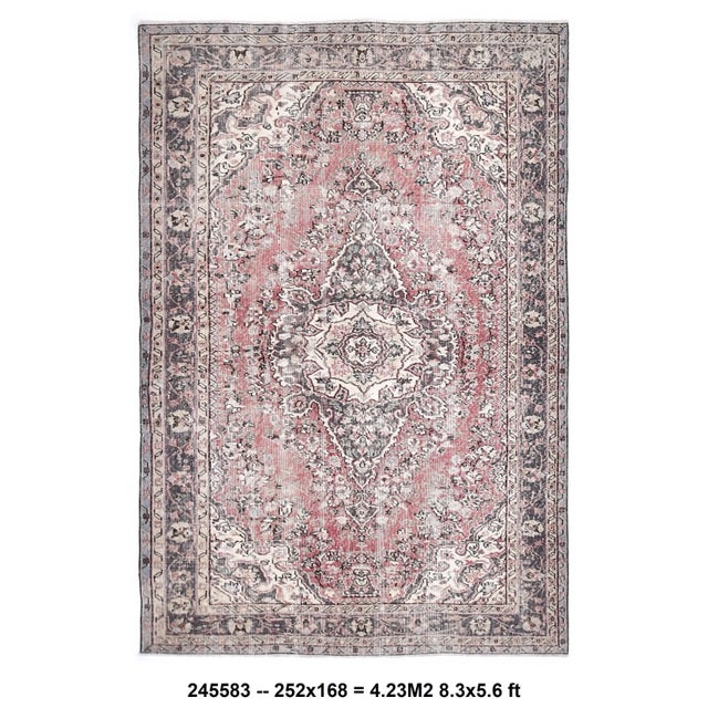 Vintage Rug in Wool, 1960s For Sale - Image 12 of 12