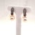 Traditional Diamond Akoya Pearl Earrings 14k White Gold Certified For Sale - Image 3 of 6