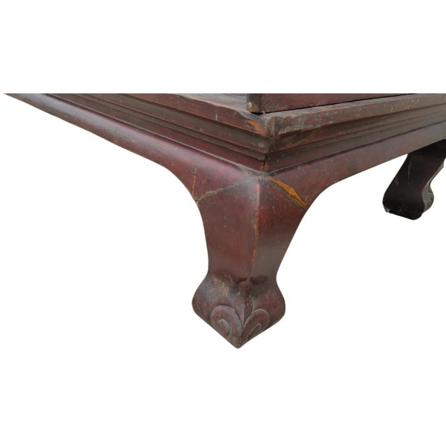 Wood Large Antique Chinese Daybed For Sale - Image 7 of 9