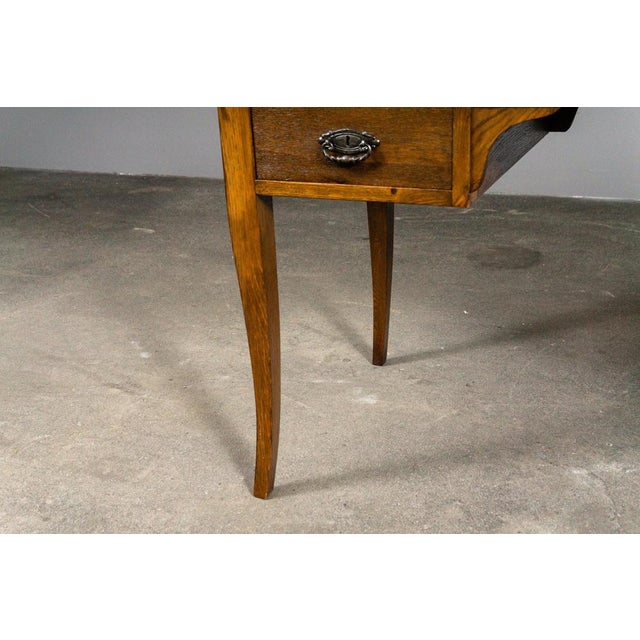 Art Nouveau Desk in Oak For Sale - Image 14 of 18