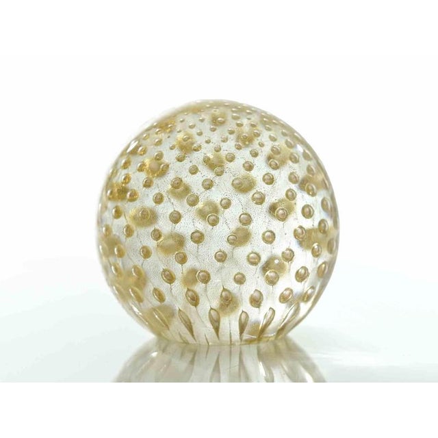 Vintage Glass Bowl, 1970s For Sale - Image 4 of 5