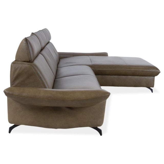 Green Leather 8372 Corner Sofa with Manual Function from Himolla Velden For Sale - Image 15 of 18