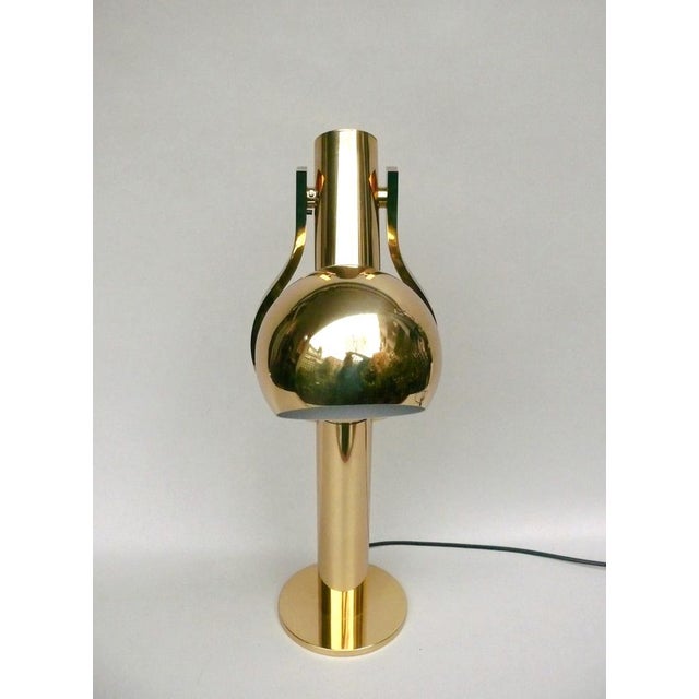1970s Vintage Space Age Table Lamp in Brass from STAFF, 1970s For Sale - Image 5 of 18