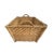 Wood 1960s French Wicker Market Basket For Sale - Image 7 of 9